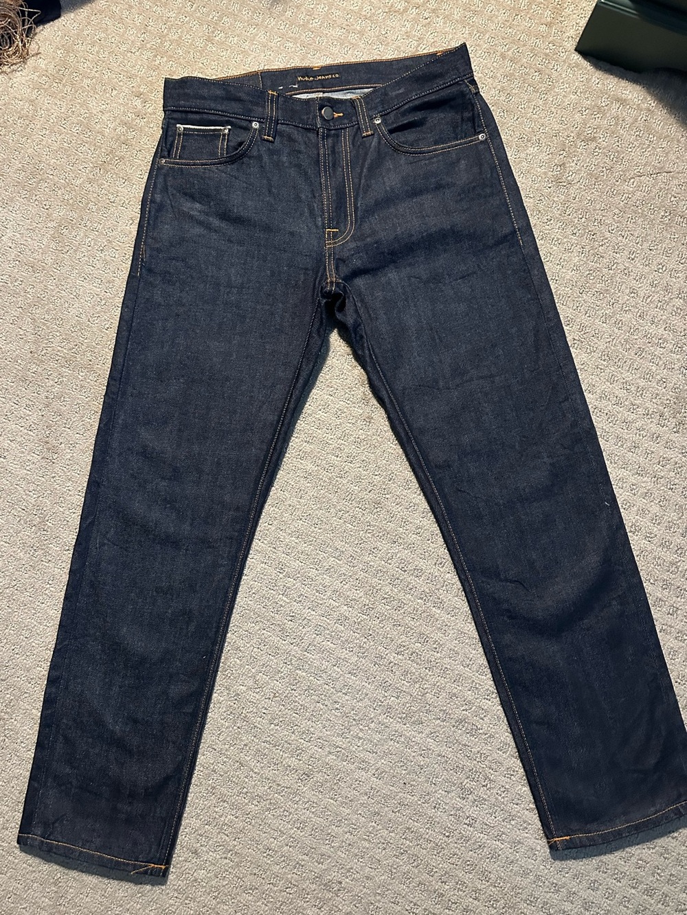 NEW with tags Nudie Jeans Gritty Jackson Jeans Dry Dusk Selvedge Wash 31x30
